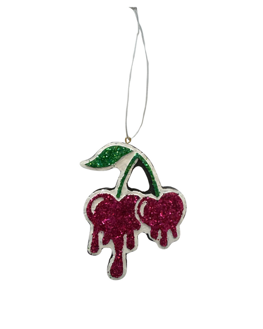 Dripping Cherries - Pink & Green Glitter - Dark Nights Scent
