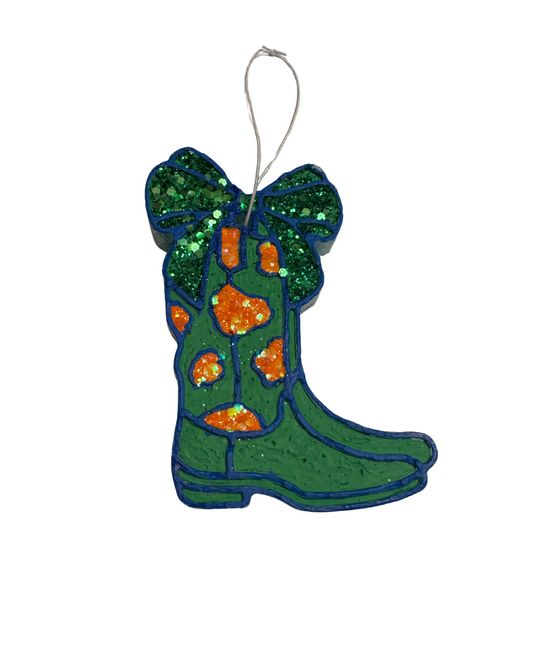 Cowgirl Boots with Bow - Florida Gators - Sandalwood Scent