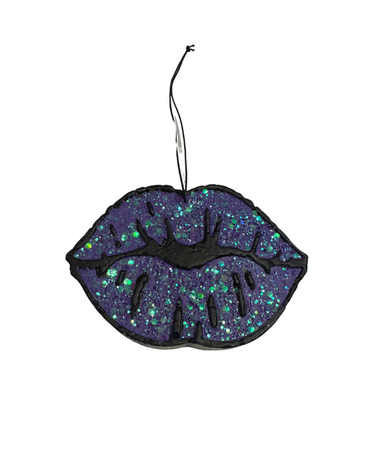 Lips - Purple and Black - Sandalwood Scent